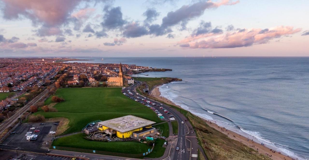 The Beach Front Apartment, Amazing Frontline Sea Views Tynemouth Exteriör bild