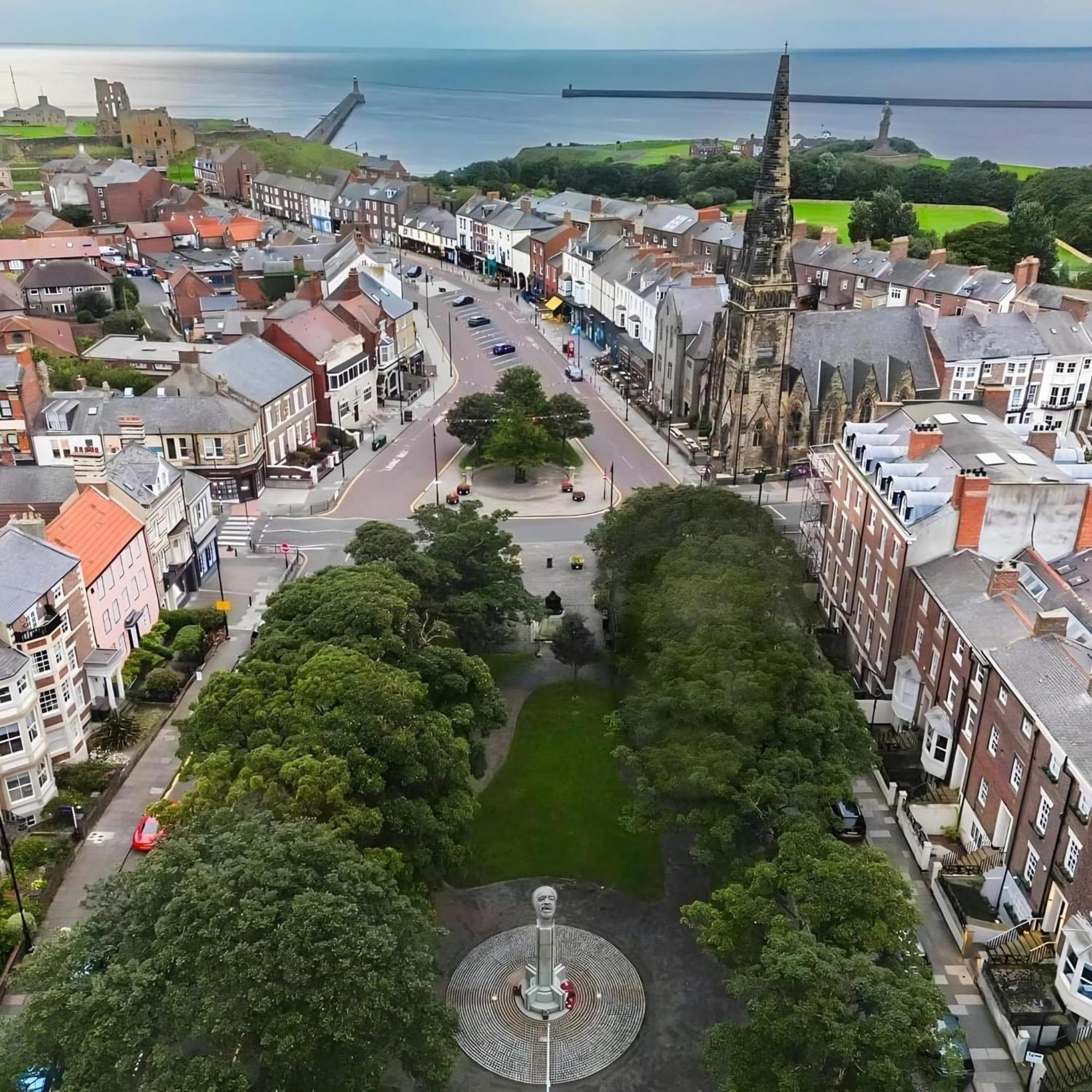 The Beach Front Apartment, Amazing Frontline Sea Views Tynemouth Exteriör bild
